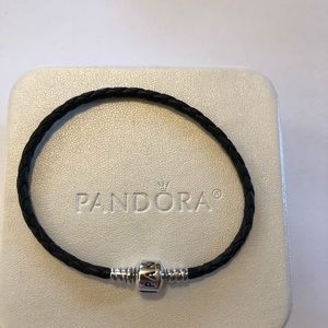 Pandora leather bracelet